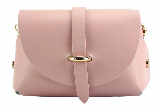 Maria Leather Crossbody Clutch
