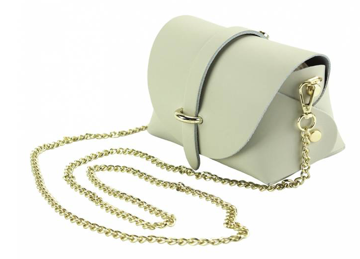 Maria Leather Crossbody Clutch
