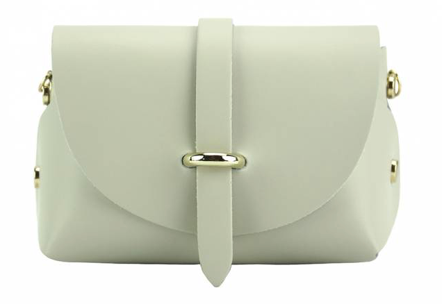 Maria Leather Crossbody Clutch