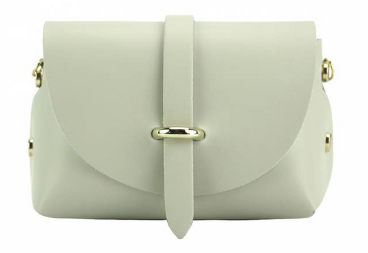 Maria Leather Crossbody Clutch