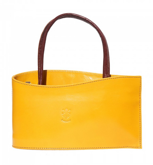 Essenzo handbag clutch yellow